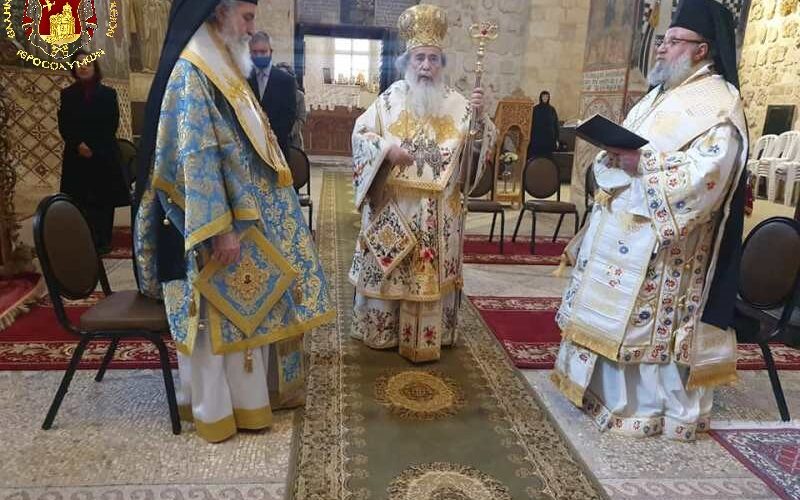 Ο Εορτασμός του Αγίου Ενδόξου Αποστόλου Ανδρέου του Πρωτοκλήτου στην Δυτική Ιερουσαλήμ