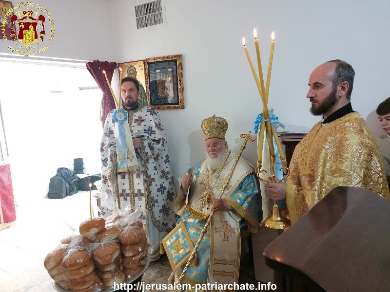 Θεία Λειτουργία για την Μνήμη του Δικαίου Πατριάρχου Αβραάμ στο Μπέρ Σέβα του Νότιου Ισραήλ