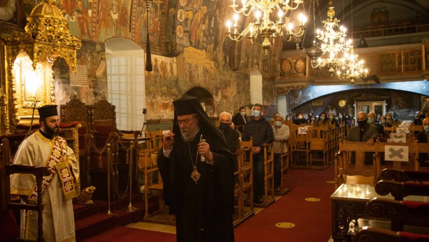 Αρχιεπίσκοπος Κύπρου Θα ανεβούμε στον ουρανό μέσα από τα μυστήρια τής Εκκλησίας μας