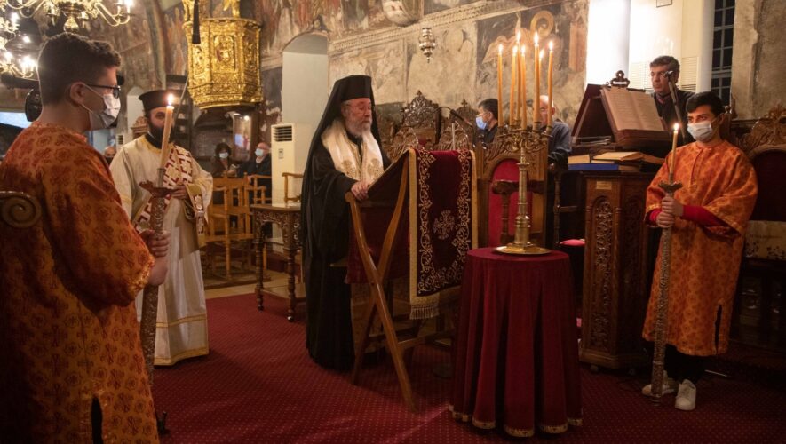 Αρχιεπίσκοπος Κύπρου Θα ανεβούμε στον ουρανό μέσα από τα μυστήρια τής Εκκλησίας μας