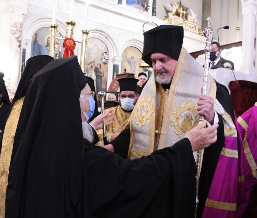 Η ενθρόνιση του Μητροπολίτου Γέροντος Χαλκηδόνος κ. Εμμανουήλ