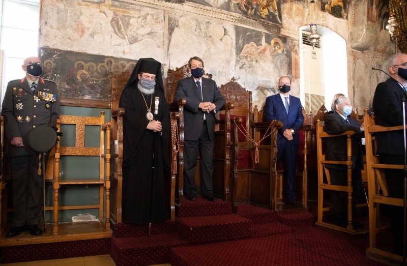 Εορτασμοί επετείου 1ης Απριλίου για την ένωση της Κύπρου με τη μητέρα Ελλάδα