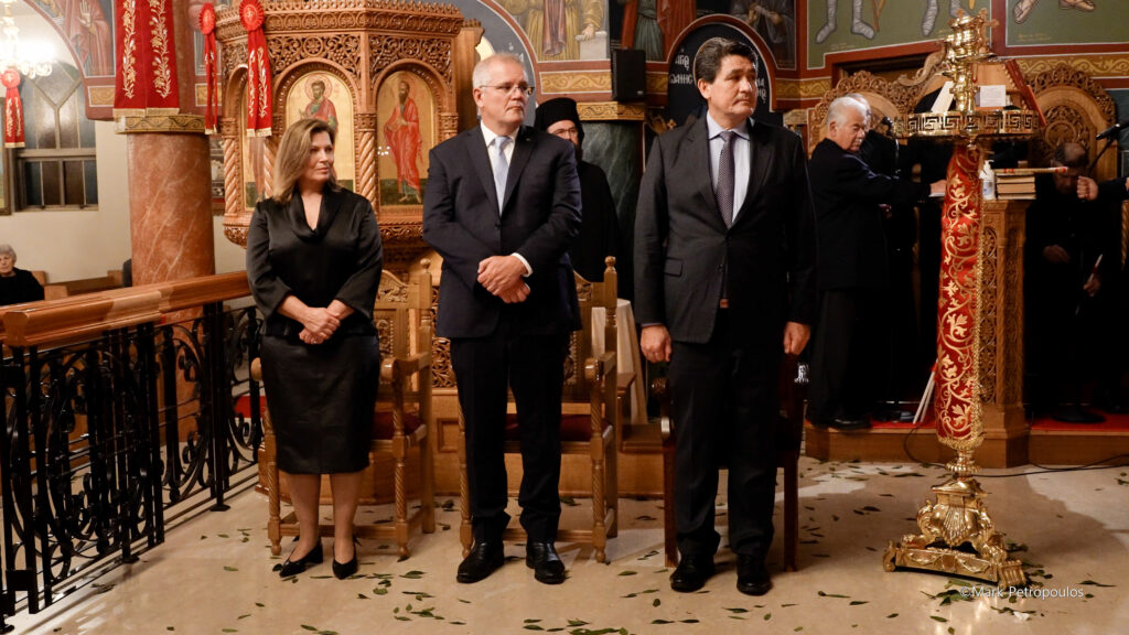 Η Ανάσταση στο Σύνδεϋ - Ο πρωθυπουργός της Αυστραλίας βρέθηκε δίπλα στον Αρχιεπίσκοπο Μακάριο 