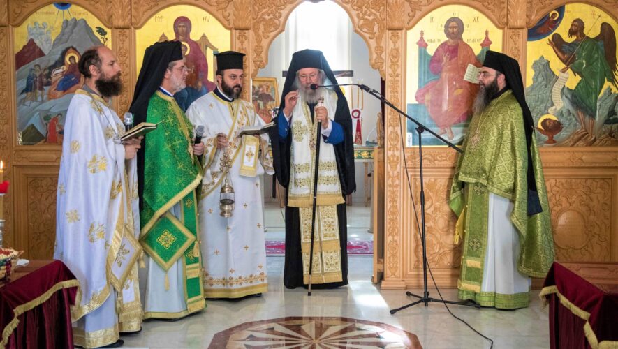 Ο Αρχιεπίσκοπος Κύπρου Χρυσόστομος μετέβη στη γενέτειρα του για το μνημόσυνο των γονέων του
