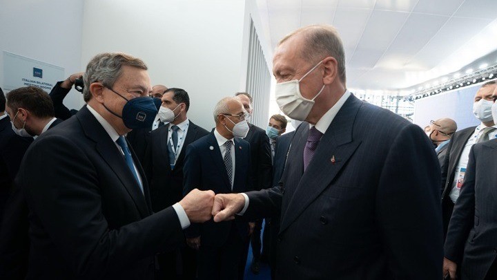 G20-Ερντογάν: Εξέφρασα στον Μακρόν την ανησυχία μας για την πώληση όπλων στην Ελλάδα