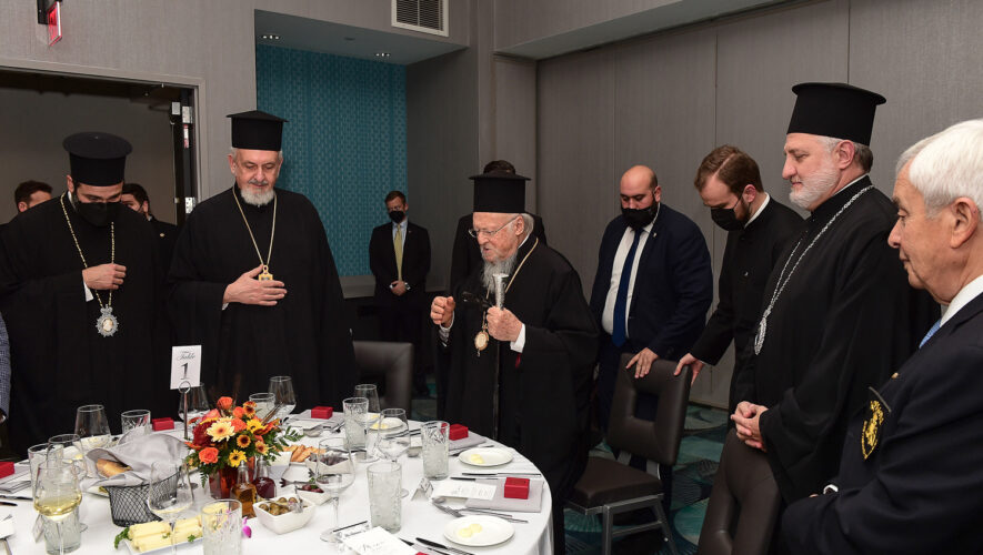 Επίσκεψη Οικουμενικού Πατριάρχη στις ΗΠΑ Με δείπνο από τον Μερκούριο Αγγελιάδη έκλεισε η 27η Οκτωβρίου 2021