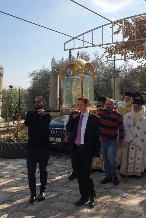 Η Εορτή του Αγίου Νεοιερομάρτυρος Φιλούμενου του Αγιοταφίτη στη Σαμάρεια - Adologala.gr