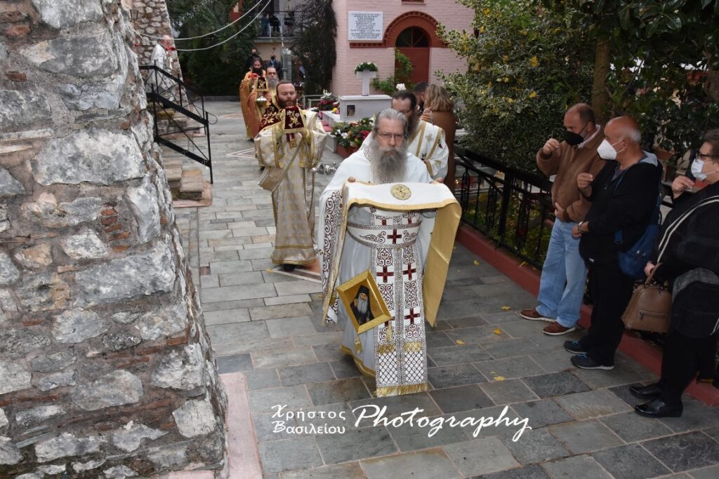 Με λαμπρότητα τελέστηκε η ιερά μνήμη του Αγίου Ιάκωβου Τσαλίκη στο Μοναστήρι που ασκήτευε 
