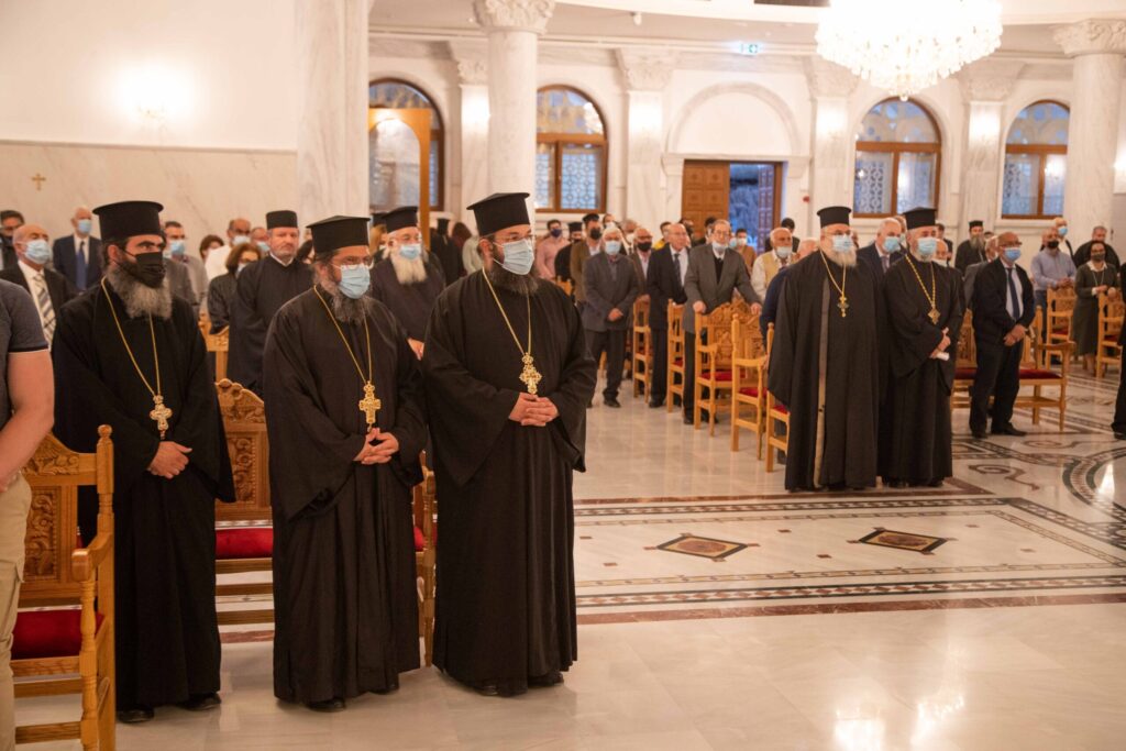 Εσπερινός για τα Ονομαστήρια του Αρχιεπισκόπου Κύπρου Χρυσοστόμου