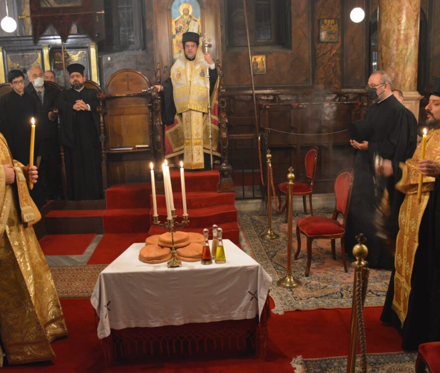 Η Εορτή του Αγίου Παύλου, Αρχιεπισκόπου Κωνσταντινουπόλεως στον Άγιο Νικόλαο Τζιβαλίου