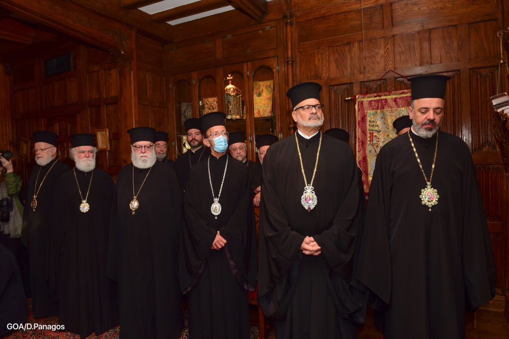 Νέα Υόρκη  Αγιασμό στο Αρχιεπισκοπικό Παρεκκλήσιο του Αγίου Παύλου τέλεσε ο Οικουμενικός Πατριάρχης Βαρθολομαίος