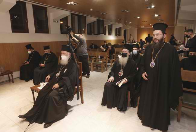 Ο Αρχιεπίσκοπος Ιερώνυμος στην παρουσίαση των δέκα τόμων των Επιστημονικών Συνεδρίων της Εκκλησίας για την Ελληνική Επανάσταση