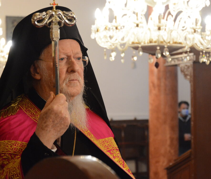 Ο Οικουμενικός Πατριάρχης στον πανηγυρίζοντα Ι. Ναό Αγίου Μηνά Υψωμαθείων