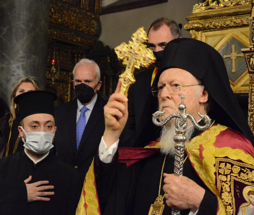 Ο Οικουμενικός Πατριάρχης χοροστάτησε στον Εσπερινό για την εορτή του Αγίου Αποστόλου Ανδρέου του Πρωτοκλήτου