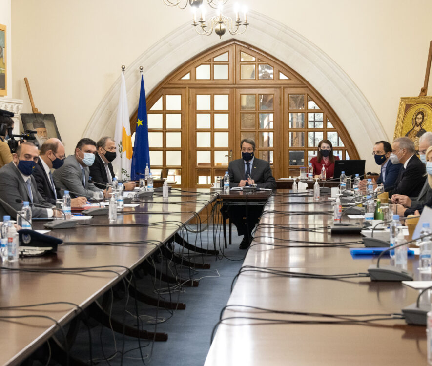 Ο Πρόεδρος της Δημοκρατίας προήδρευσε ευρείας σύσκεψης για το Μεταναστευτικό