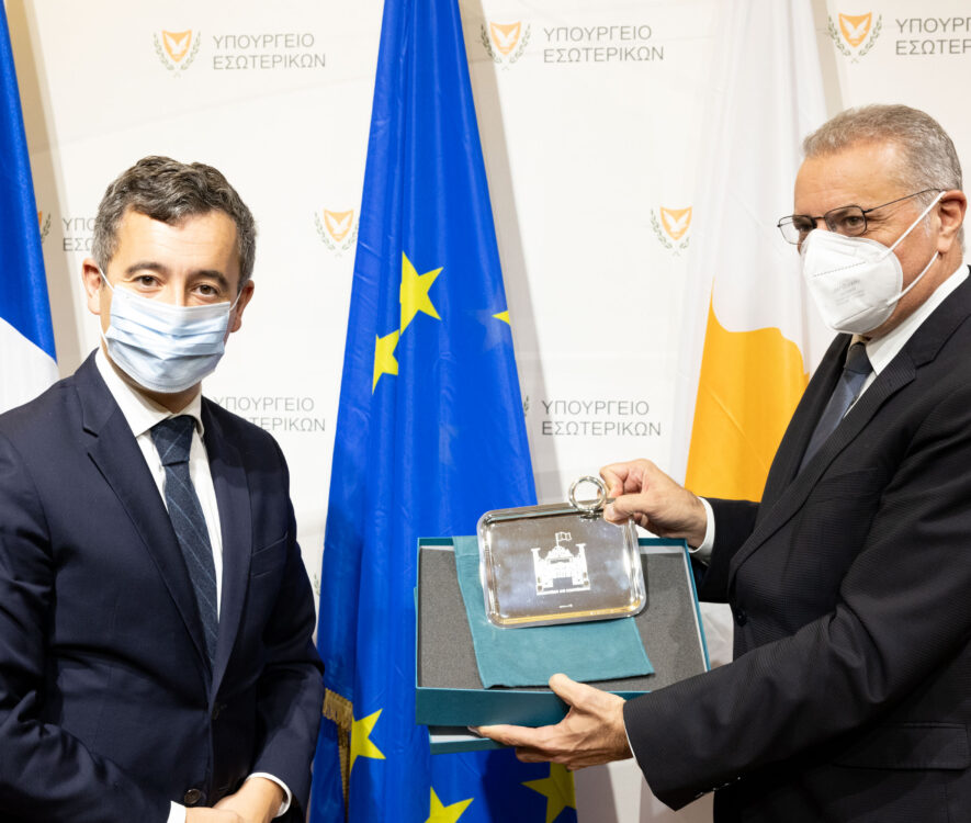 Ο Υπουργός Εσωτερικών συναντήθηκε με τον Γάλλο ομόλογό του