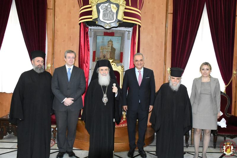 Τον Ευρωβουλευτή Μανώλη Κεφαλογιάννη δέχθηκε ο Πατριάρχης Θεόφιλος