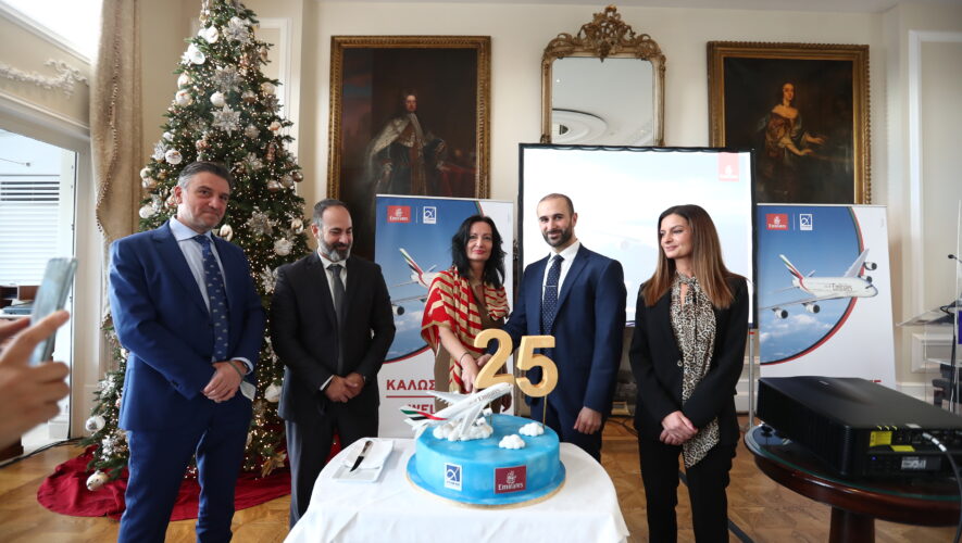 Emirates 25 χρόνια συνδέει την Ελλάδα με τον υπόλοιπο κόσμο