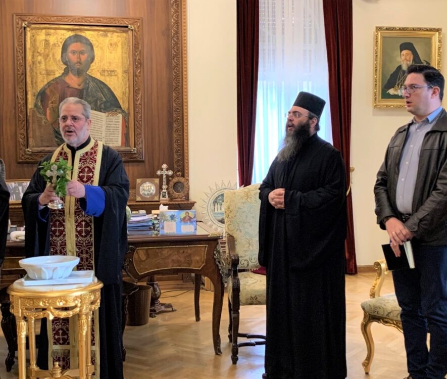 Αγιασμός για τον μήνα Δεκέμβριο στην Ιερά Αρχιεπισκοπή Κύπρου