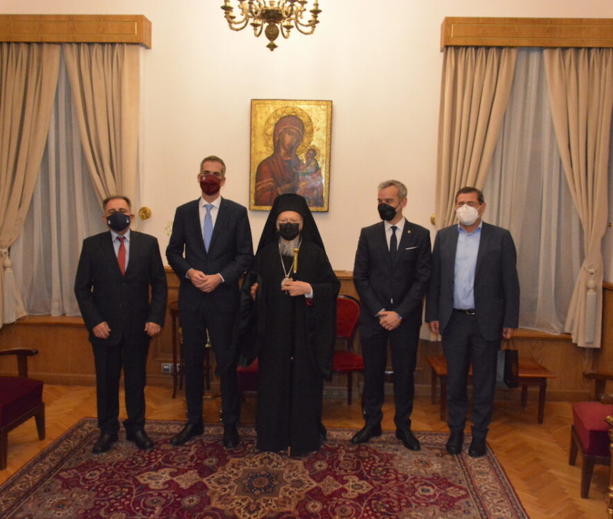 Δημάρχους από την Ελλάδα δέχθηκε ο Οικουμενικός Πατριάρχης - Adologala.gr