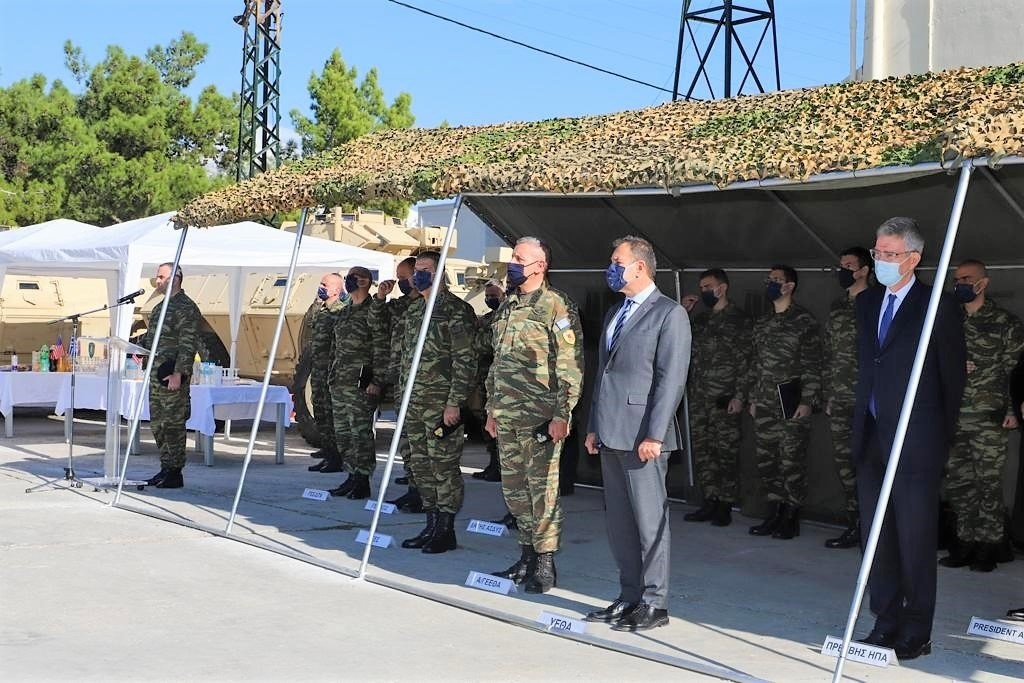 Ενίσχυση των Ελληνικών Ενόπλων Δυνάμεων με Τεθωρακισμένα από τις Η.Π.Α. - Η τελετή παραλαβής (Εικόνες)
