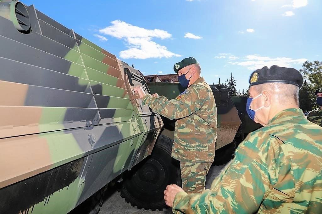 Ενίσχυση των Ελληνικών Ενόπλων Δυνάμεων με Τεθωρακισμένα από τις Η.Π.Α. - Η τελετή παραλαβής (Εικόνες)