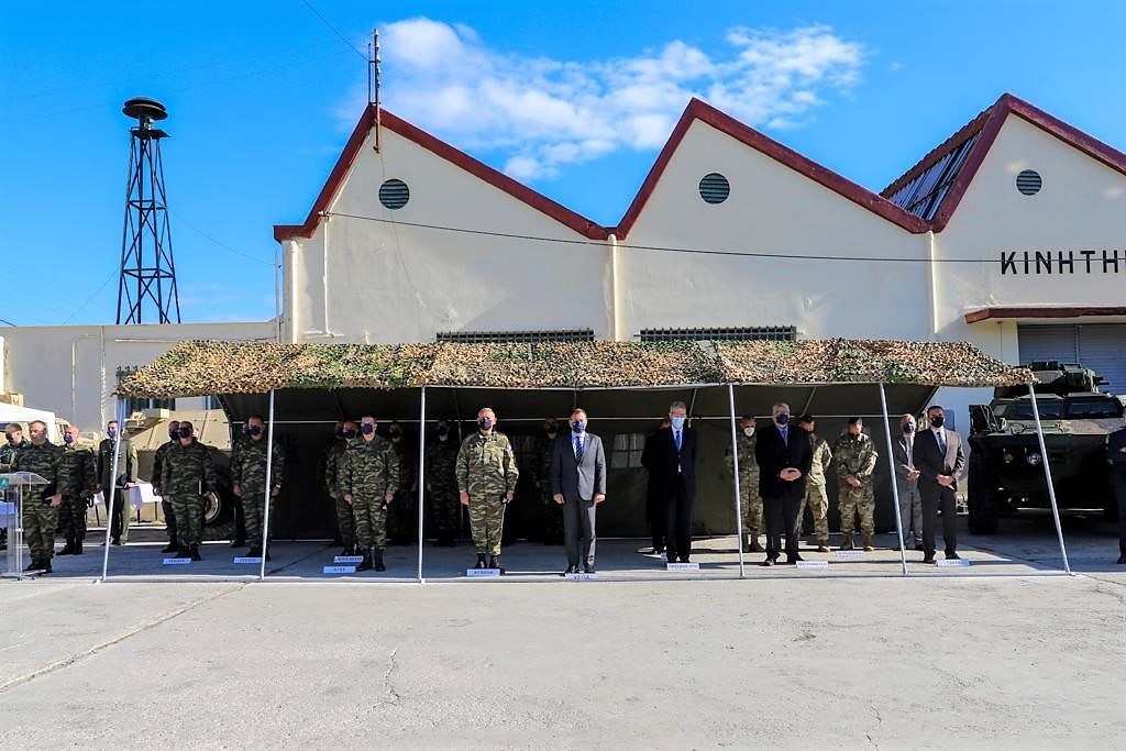 Ενίσχυση των Ελληνικών Ενόπλων Δυνάμεων με Τεθωρακισμένα από τις Η.Π.Α. - Η τελετή παραλαβής (Εικόνες)