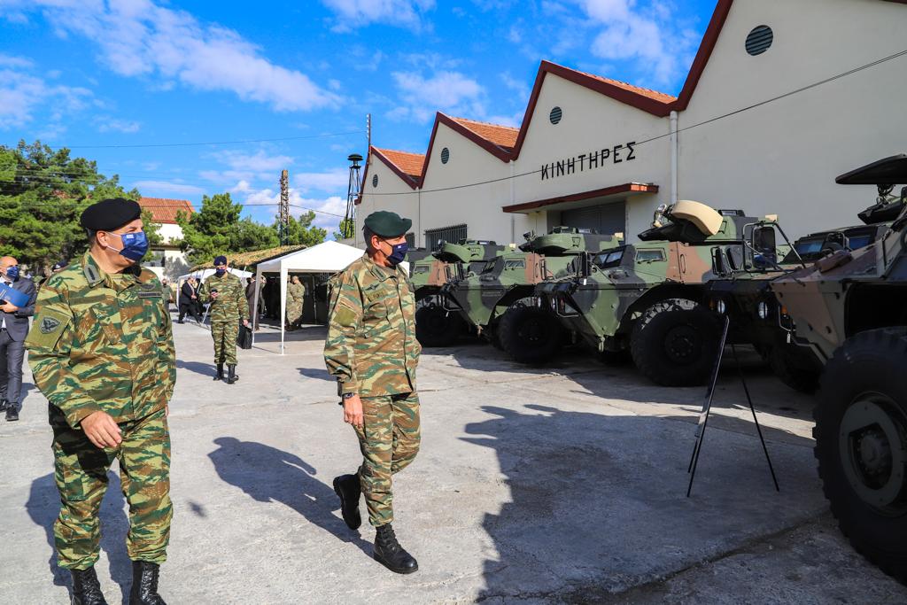 Ενίσχυση των Ελληνικών Ενόπλων Δυνάμεων με Τεθωρακισμένα από τις Η.Π.Α. - Η τελετή παραλαβής (Εικόνες)