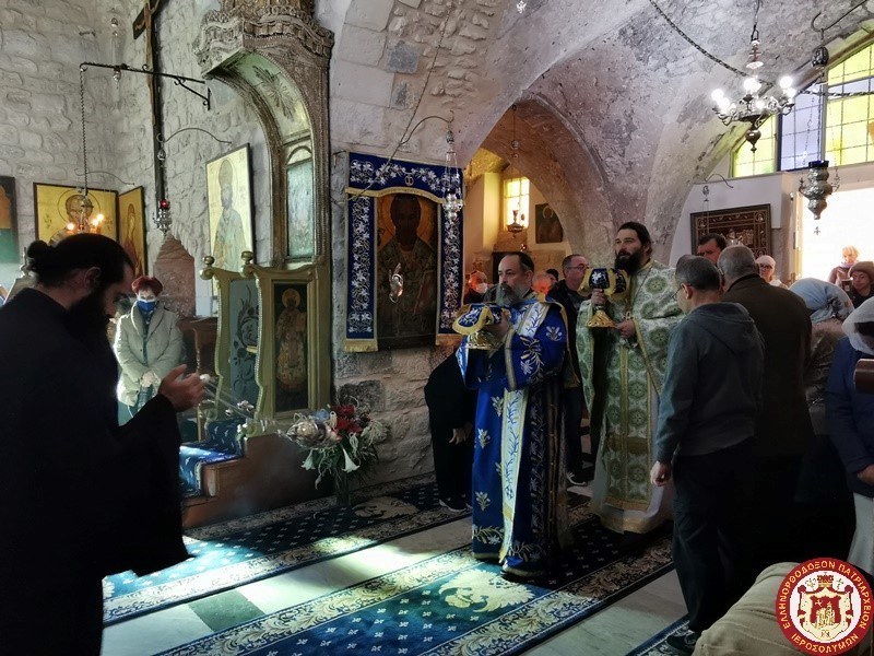 Η ΕΟΡΤΗ ΤΟΥ ΑΓΙΟΥ ΝΙΚΟΛΑΟΥ ΕΙΣ ΤΗΝ ΙΕΡΑΝ ΜΟΝΗΝ ΑΥΤΟΥ ΤΩΝ ΙΕΡΟΣΟΛΥΜΩΝ
