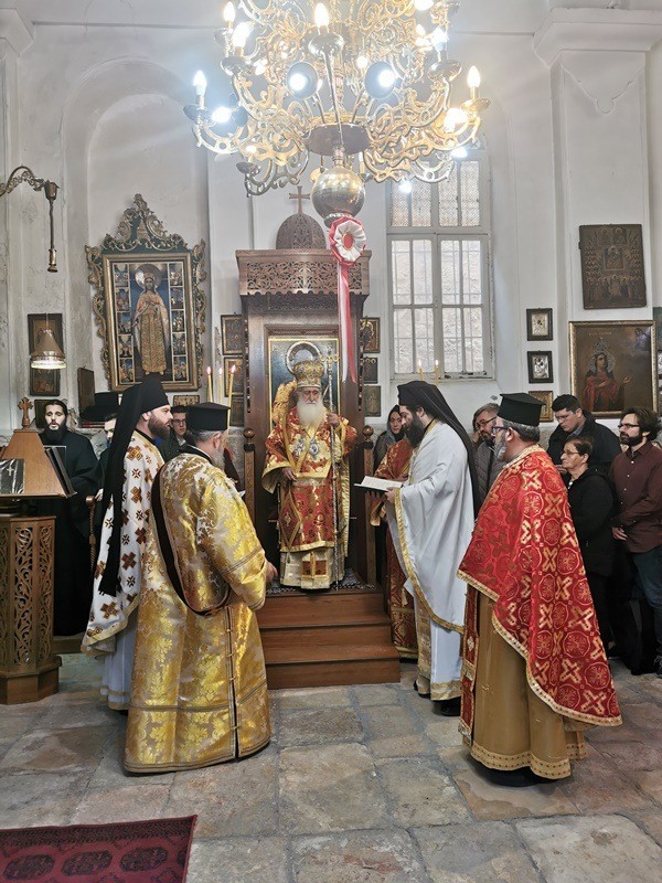 Η ΕΟΡΤΗ ΤΗΣ ΑΓΙΑΣ ΜΕΓΑΛΟΜΑΡΤΥΡΟΣ ΑΙΚΑΤΕΡΙΝΗΣ ΕΙΣ ΤΟ ΠΑΤΡΙΑΡΧΕΙΟΝ