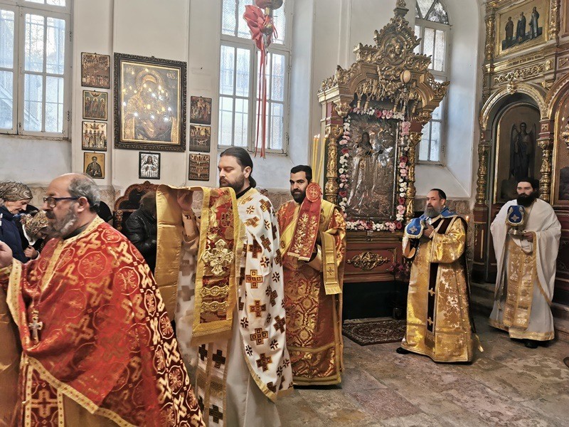 Η ΕΟΡΤΗ ΤΗΣ ΑΓΙΑΣ ΜΕΓΑΛΟΜΑΡΤΥΡΟΣ ΑΙΚΑΤΕΡΙΝΗΣ ΕΙΣ ΤΟ ΠΑΤΡΙΑΡΧΕΙΟΝ