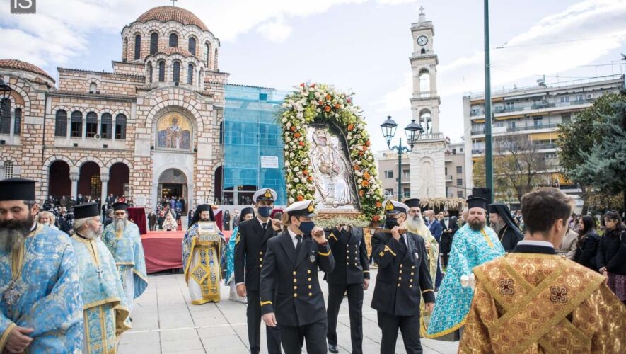 Λαμπρή η Πανήγυρις του Αγίου Νικολάου στον Βόλο