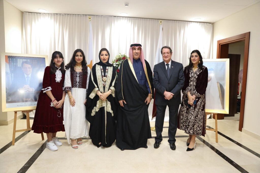 Ο Πρόεδρος της Δημοκρατίας τέλεσε τα εγκαίνια του νέου κτηρίου της Πρεσβείας του Κατάρ