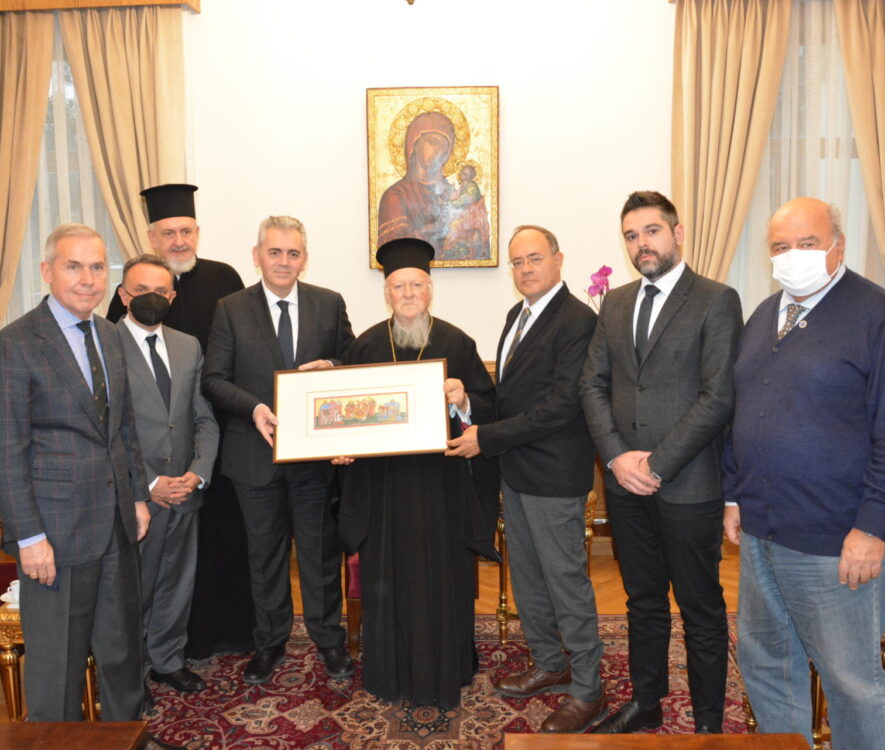 Tην Ελληνική Κ.Α. στην Διακοινοβουλευτική Συνέλευση Ορθοδοξίας δέχθηκε ο Οικουμενικός Πατριάρχης