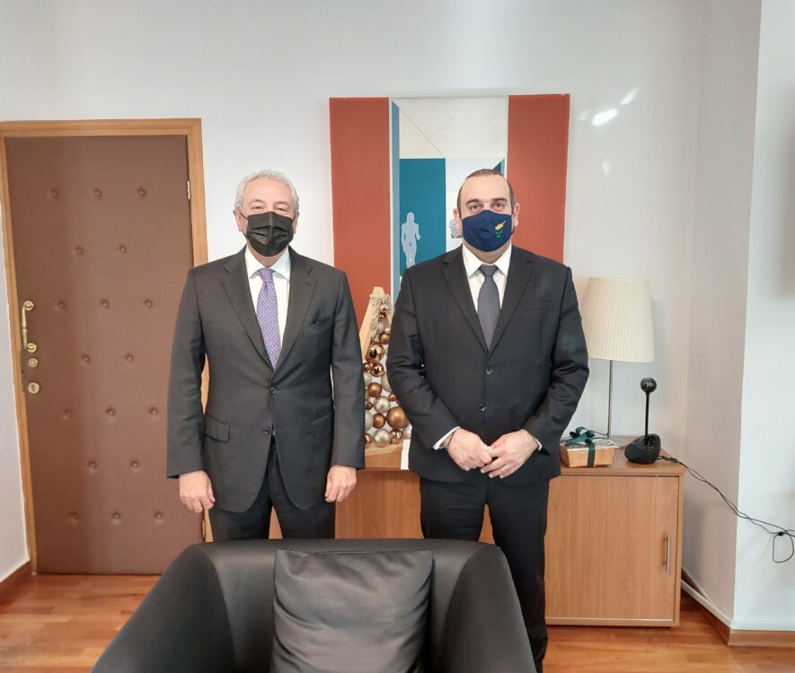 Συνάντηση του Υπουργού Μεταφορών με τον Πρέσβη της Σαουδικής Αραβίας στην Κύπρο