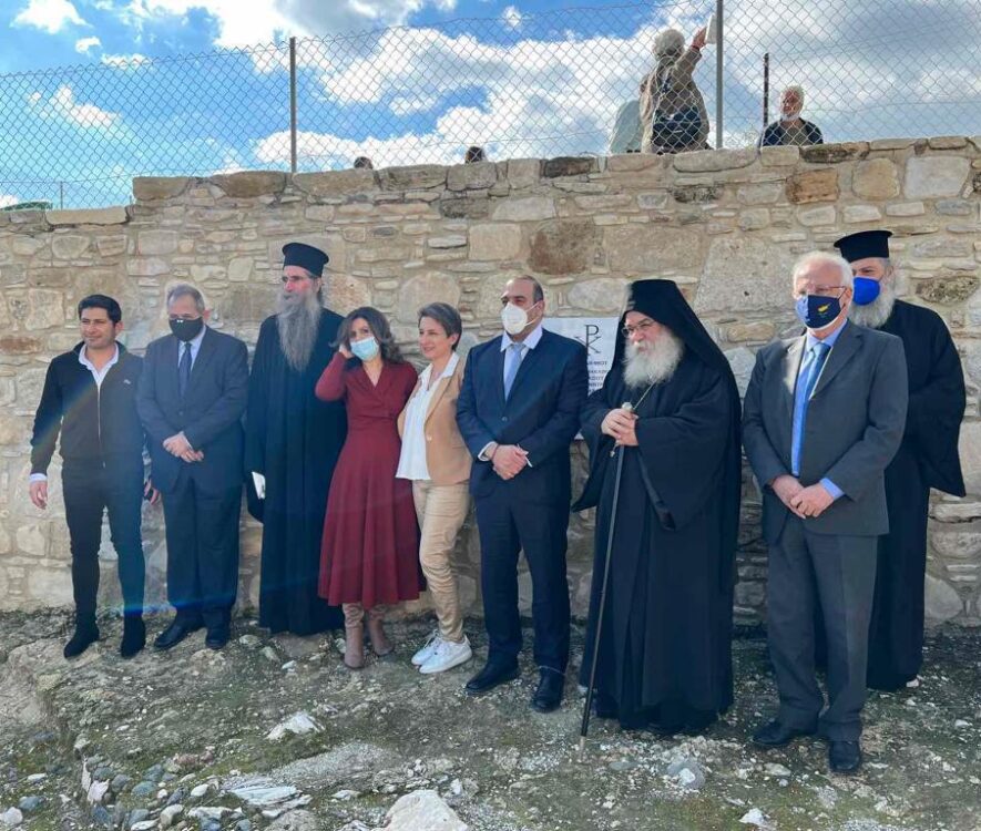 Αρχίζουν οι εργασίες αναστύλωσης του Ιερού Ναού Αγίου Αθανασίου Πεντασχοινίτου στον Άγιο Θεόδωρο Λάρνακας 2