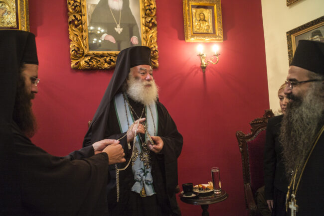 Η Χειροτονία του Επισκόπου Κωνσταντιανής Κοσμά στο Χαμζάουι του Καΐρου