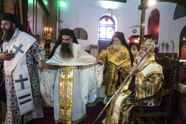 Η Χειροτονία του Επισκόπου Κωνσταντιανής Κοσμά στο Χαμζάουι του Καΐρου
