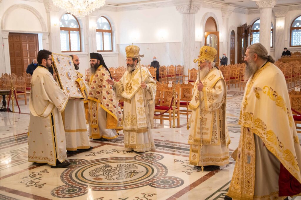 Θεία Λειτουργία και Δοξολογία για το νέο έτος από τον Αρχιεπίσκοπο Κύπρου