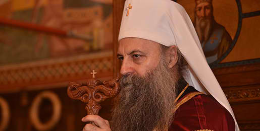 Ο Πατριάρχης Σερβίας Πορφύριος είχε συνομιλία με πολιτικούς από το Μαυροβούνιο