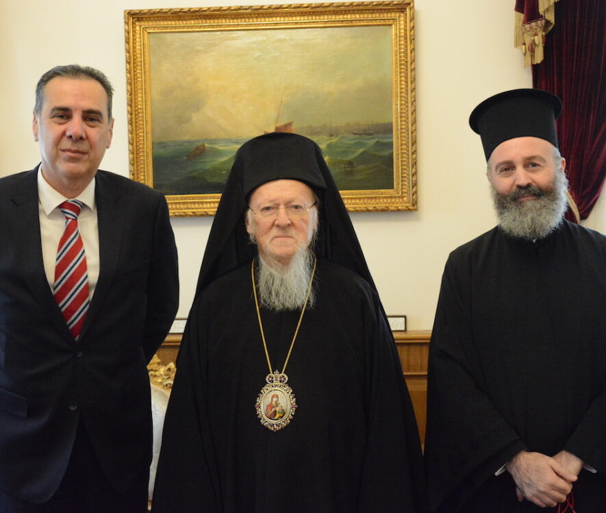 Ο Πρέσβης της Τουρκίας στην Αυστραλία επισκέφθηκε τον Οικουμενικό Πατριάρχη