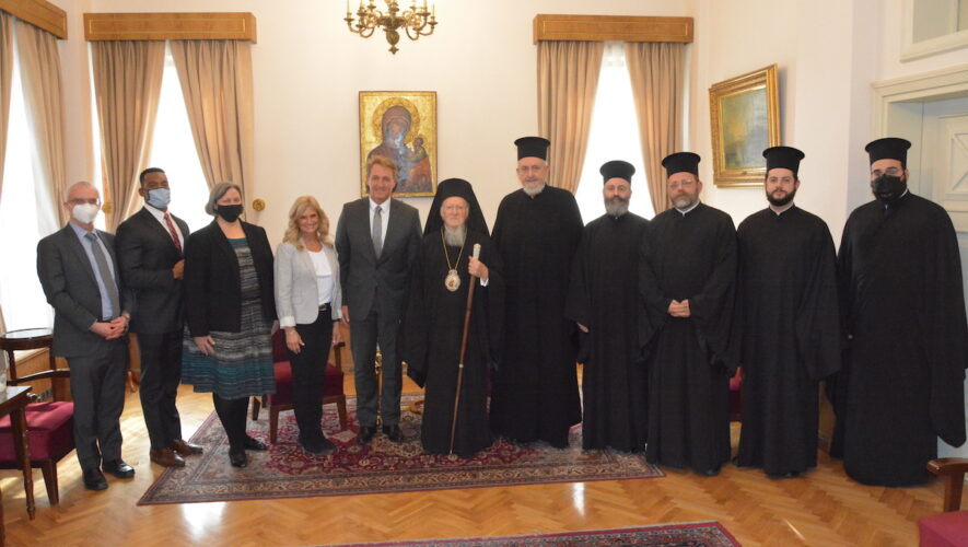 Το Οικουμενικό Πατριαρχείο επισκέφθηκαν οι νέοι Πρέσβεις των ΗΠΑ και της Ελλάδος στην Άγκυρα