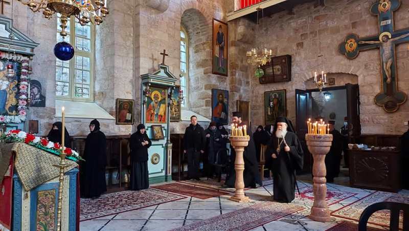 Η Εορτή του Αγίου Χαράλαμπου στους Αγίους Τόπους
