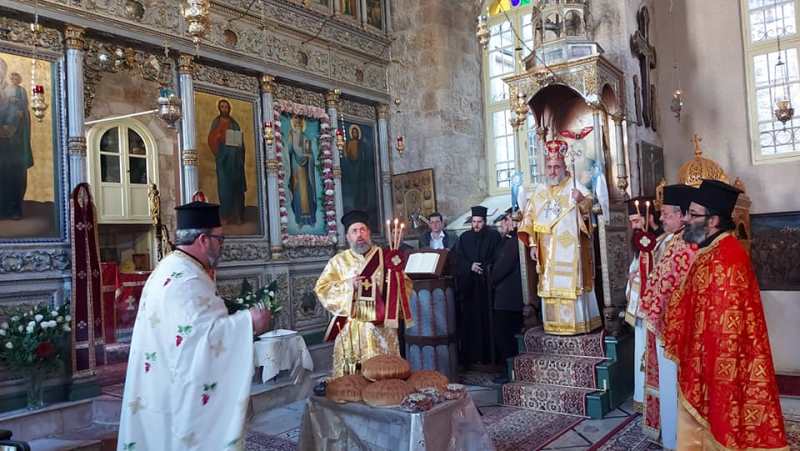 Η Εορτή του Αγίου Χαράλαμπου στους Αγίους Τόπους