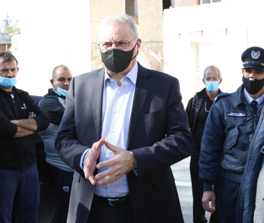 O Υπουργός Εσωτερικών επισκέφθηκε την Κοινότητα της Αυδήμου