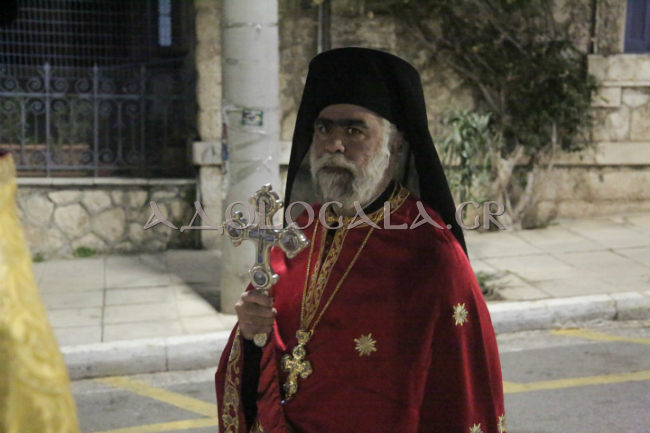 Μέγας Εσπερινός Αγίου Ιερομάρτυρος Χαραλάμπους στη Καστέλλα του Πειραιά