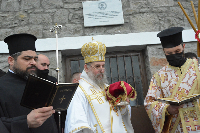 Εγκαίνια του εξωκκλησίου του Αγίου Τρύφωνος στο Σχοινούδι της Ίμβρου παρουσία του Οικουμενικού Πατριάρχη
