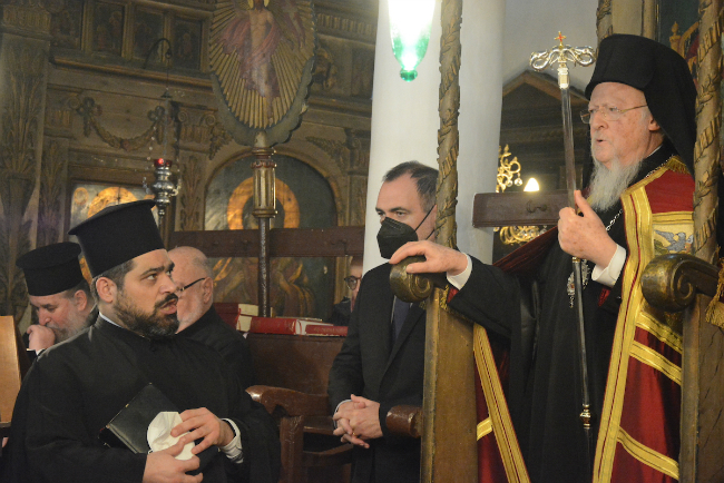 Εγκαίνια του εξωκκλησίου του Αγίου Τρύφωνος στο Σχοινούδι της Ίμβρου παρουσία του Οικουμενικού Πατριάρχη