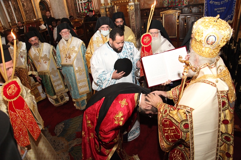Τα Ονομαστήρια του Πατριάρχη Αλεξανδρείας Θεόδωρου & Η χειροτονία του επισκόπου Νειλουπόλεως Νικόδημου
