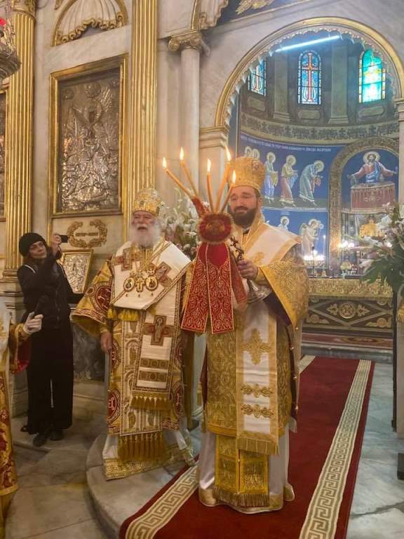 Τα Ονομαστήρια του Πατριάρχη Αλεξανδρείας Θεόδωρου & Η χειροτονία του επισκόπου Νειλουπόλεως Νικόδημου